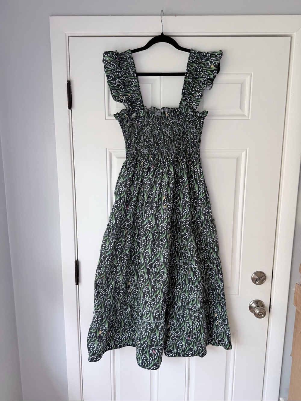 Hill House size L the Nap dress Ellie midi floral print - Picture 2 of 5